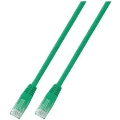 EFB RJ45 Patchkabel U/UTP, Cat.6, PVC, CCA, 3m, groen
