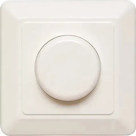 Ehmann T46.03 Dimmer (inbouw) Geschikt voor lampen: LED-lamp, Spaarlamp, Gloeilamp, Halogeenlamp Wit