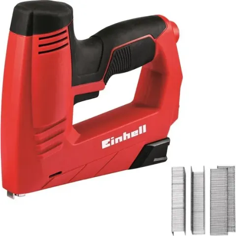 Einhell TC-EN 20 Elektrische Nietmachine - Schietfrequentie: 20 s/min - Inclusief spijkers en nietjes