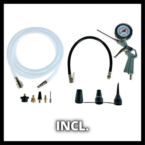 Einhell TE-AC 36/6/8 Li OF Solo 36V Li-Ion accu Compressor body - 600W - 8 bar - 130 l/min