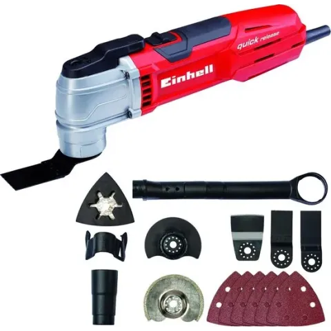 Einhell TE-MG 300 EQ Multitool - Oscillerend -  300 W - Oscillerend - Inclusief 11 accessoires en koffer