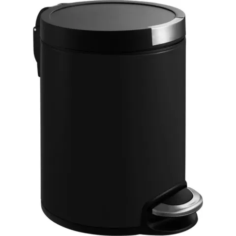 EKO Artistic Prullenbak - 5 l - Mat Zwart