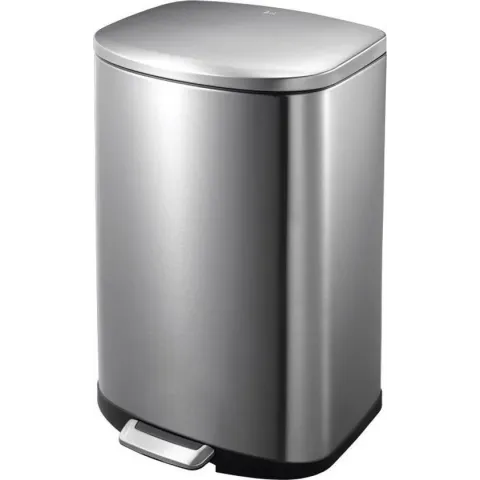 EKO Della Pedaalemmer - 50 liter - Mat RVS