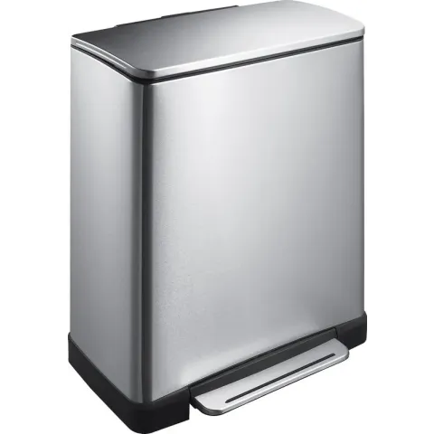 EKO E-Cube Pedaalemmer - 50 l - Mat RVS