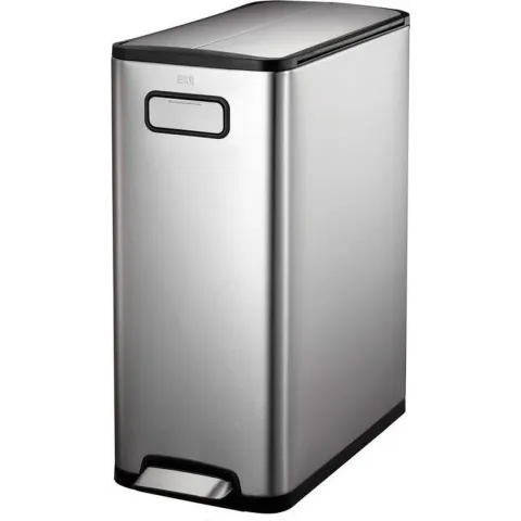 EKO Ecofly Step Bin Pedaalemmer - 45 l - Mat RVS