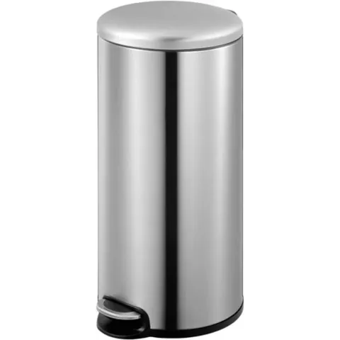 EKO Pedaalemmer Maggey 30 L matzilverkleurig