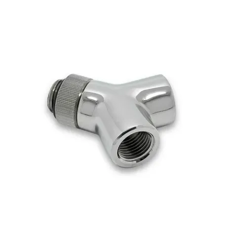 EKWB EK-AF Y-Splitter Rotary 2F-1M G1/4 - Nickel