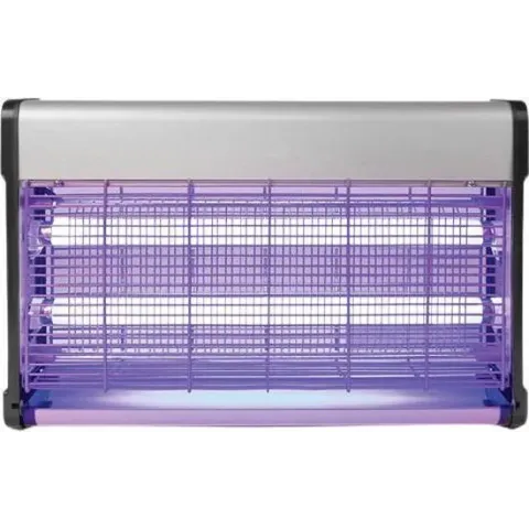 Elektrische insectenverdelger 2x 15 watt vliegenlamp
