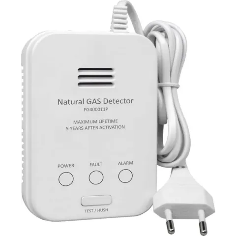 ELRO FG4000P Gasmelder - 230v - Detectie van methaangas (aardgas)
