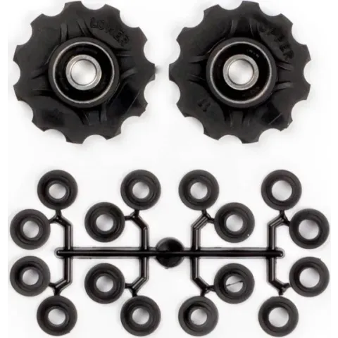 Elvedes Derailleurwieltjes 11 Tanden 7-11v Zwart 2 Stuks