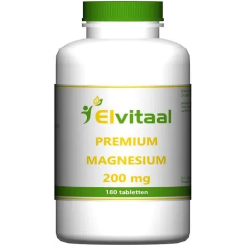 Elvitaal Premium Magnesium 200mg - 180 tabletten - Mineraal