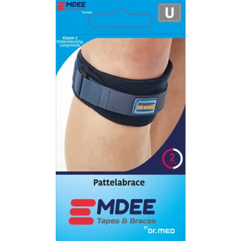 Emdee Knie - Pattela Brace Blauw