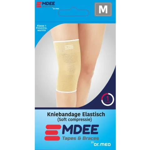 Emdee Kniebandage Elastisch Soft Compressie M