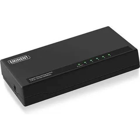 Eminent EM4441 - Switch - 5 x 10/100/1000 - desktop