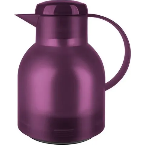 Emsa Samba - Isoleerkan Quick Press - 1 L - Aubergine Transparant