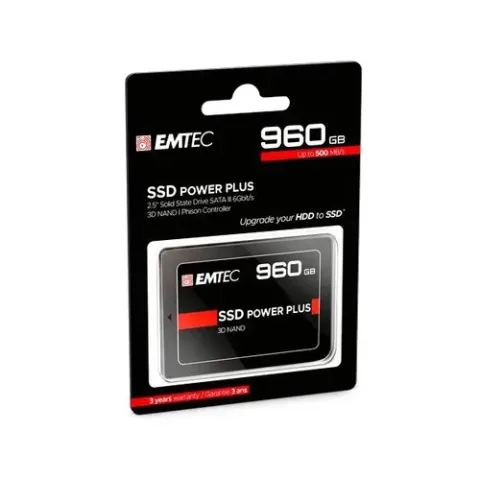 Emtec X150 SSD Power Plus, 960 GB ECSSD960GX150, SATA/600, 3D NAND