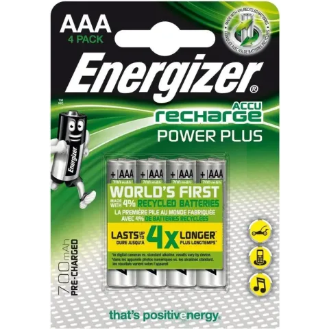 Energizer ENR Recharge Power Plus 700 AAA BP4