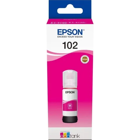 Epson 102 Ecotank Magenta ink bottle T03R340
