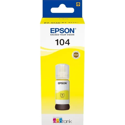 Epson 104 EcoTank - Inktfles / Geel