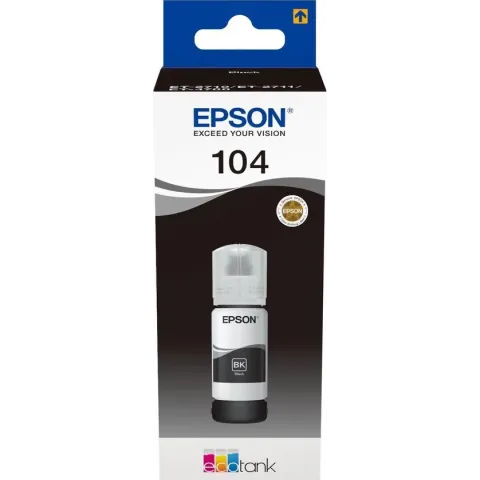 Epson 104 EcoTank - Inktfles / Zwart
