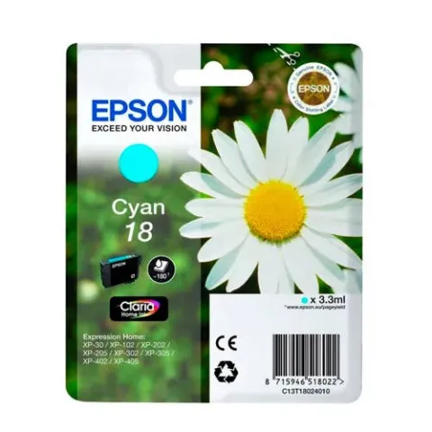 Epson 18 CYAN inktcartridge (cyaan)