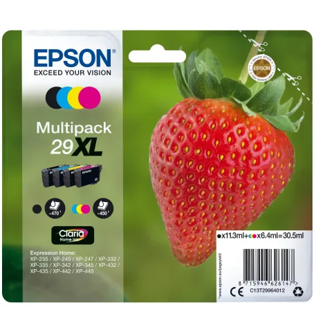 Epson 29XL Multipack - Aardbei Inkt