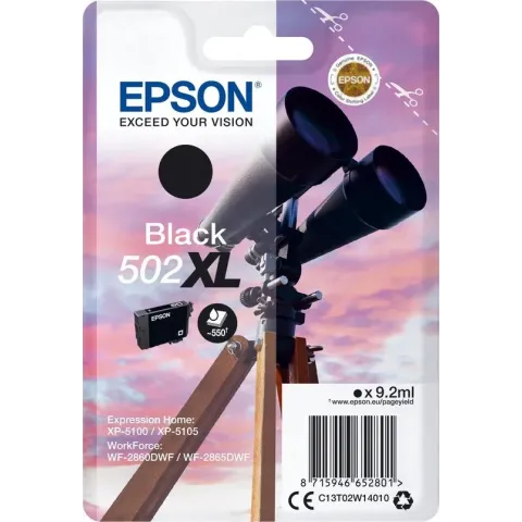 Epson 502XL - Inktcartridge / Zwart