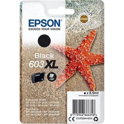 Epson 603XL - Inktcartridge / Zwart