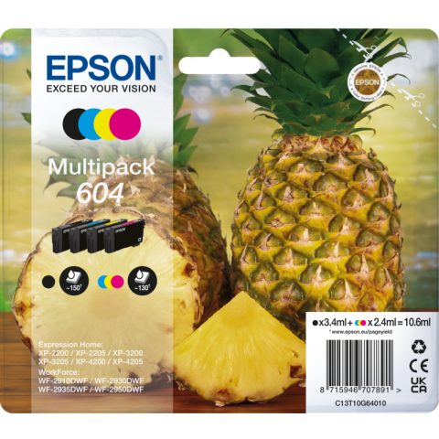 Epson 604 Cartridge Combo Pack