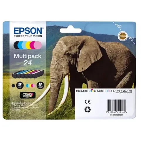 Epson cartridge 24 Claria Photo HD Ink (6-kleuren)