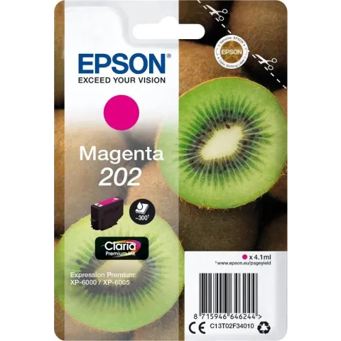 Epson Kiwi Singlepack Magenta 202 Claria Premium Ink