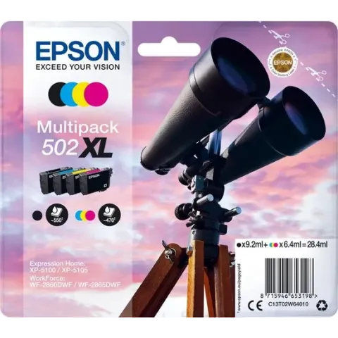Epson Multipack 4-colours 502XL Ink