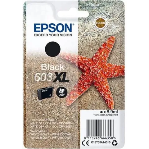 Epson Singlepack Black 603XL Ink