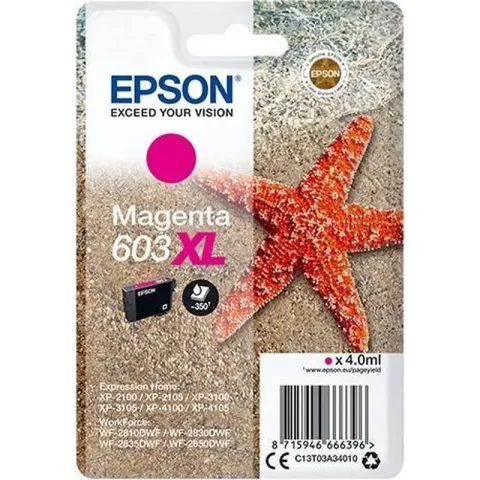 Epson Singlepack Magenta 603XL Ink