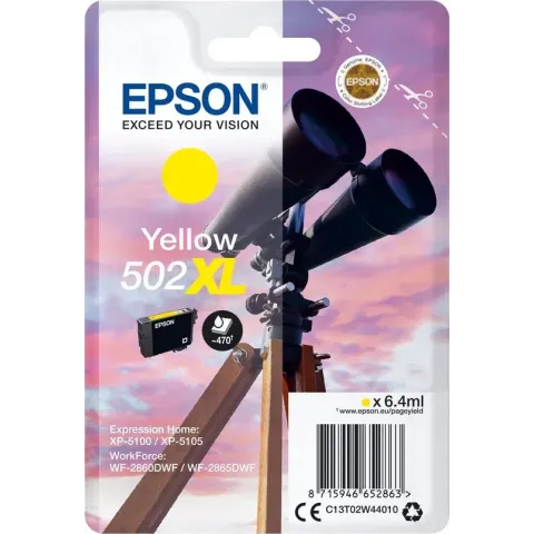 Epson Singlepack Yellow 502XL Ink