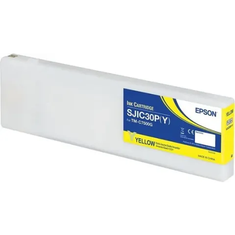 Epson SJIC30P(Y): Ink cartridge for ColorWorks C7500G (Yellow)