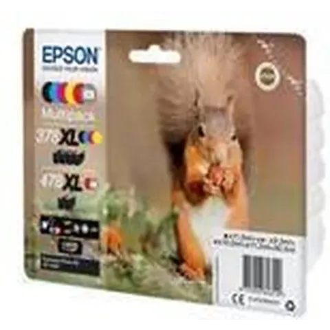 Epson Squirrel Multipack 6-colours 378XL / 478XL Claria Photo HD Ink