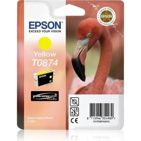 Epson T0874 - Inktcartridge / Geel