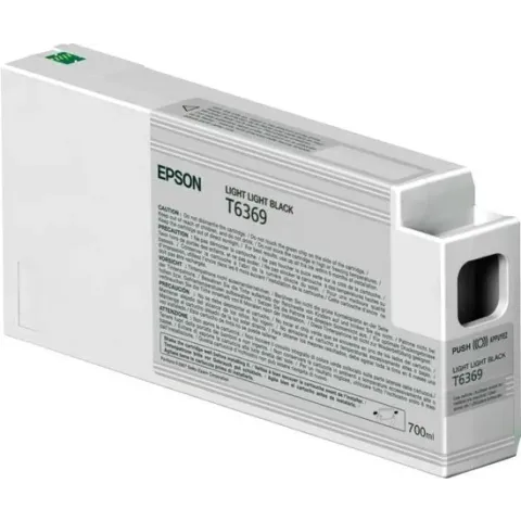 Epson T6369 - Inktcartridge / Licht Zwart