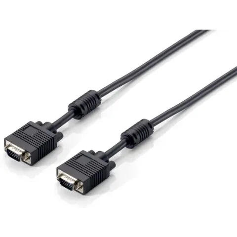 Equip 118813 VGA kabel 8 m VGA (D-Sub) Zwart