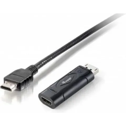 Equip 133438 kabeladapter/verloopstukje DisplayPort HDMI Zwart