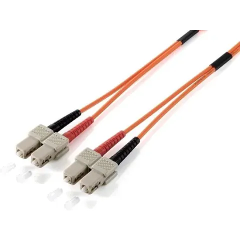 Equip 253331 Glasvezel kabel 1 m OS2 SC Geel