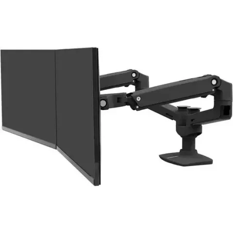 Ergotron LX Series 45-245-224 flat panel bureau steun 68,6 cm (27'') Klem/doorvoer Zwart