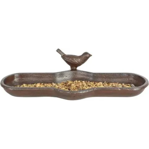 Esschert Design Vogelbadje gietijzer bruin BR25