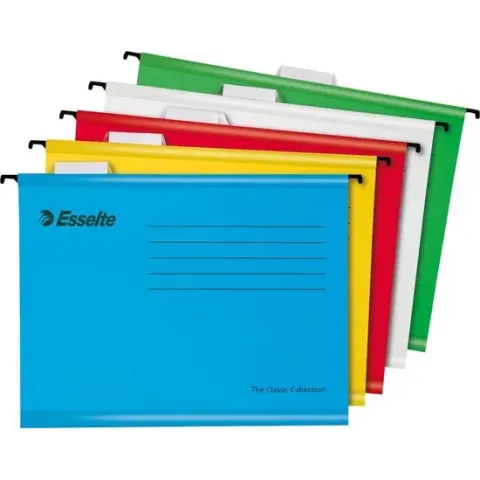 Esselte Classic Hangmap A4 - Assorti - 10 stuks