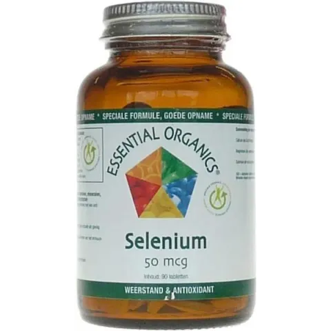 Essential Organics® Selenium 50 µ - 90 Tabletten  - Mineralen