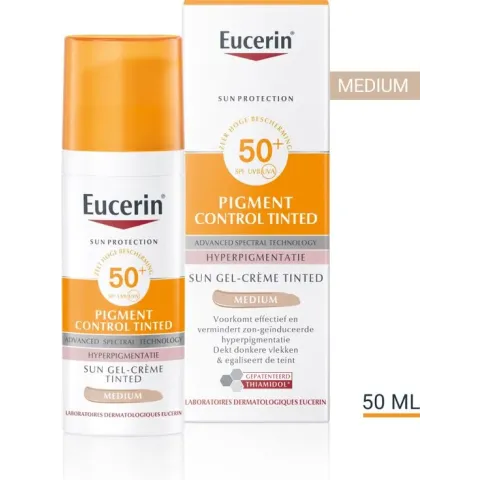 Eucerin Sun Pigment Control Tinted Medium SPF50+