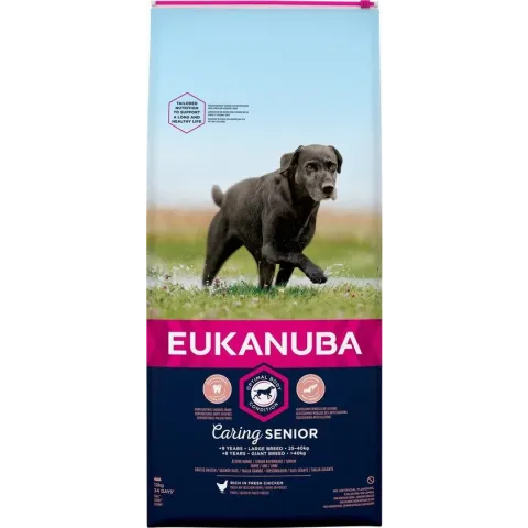 Eukanuba Caring Senior Large Breed Kip - Hondenvoer - 12 kg