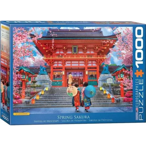 Eurographics puzzel Asia House - David McLean - 1000 stukjes