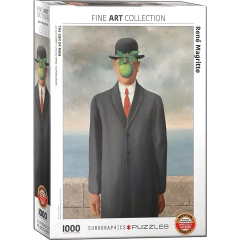 Eurographics puzzel The Son of Man - Rene Magritte - 1000 stukjes